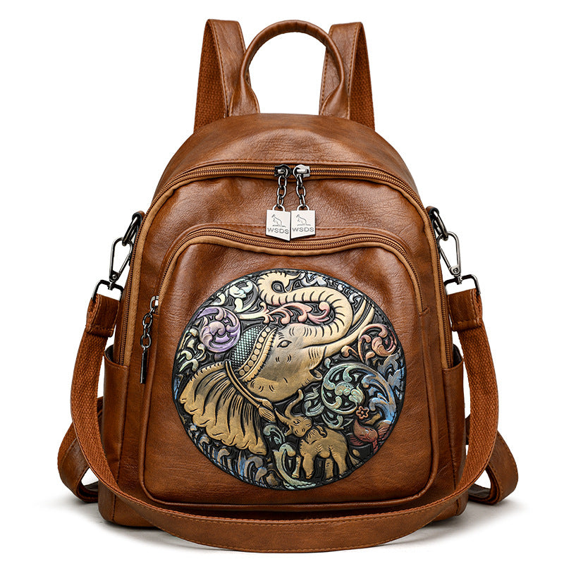 Live Broadcast Popular Chinese Style Embroidery Backpacks