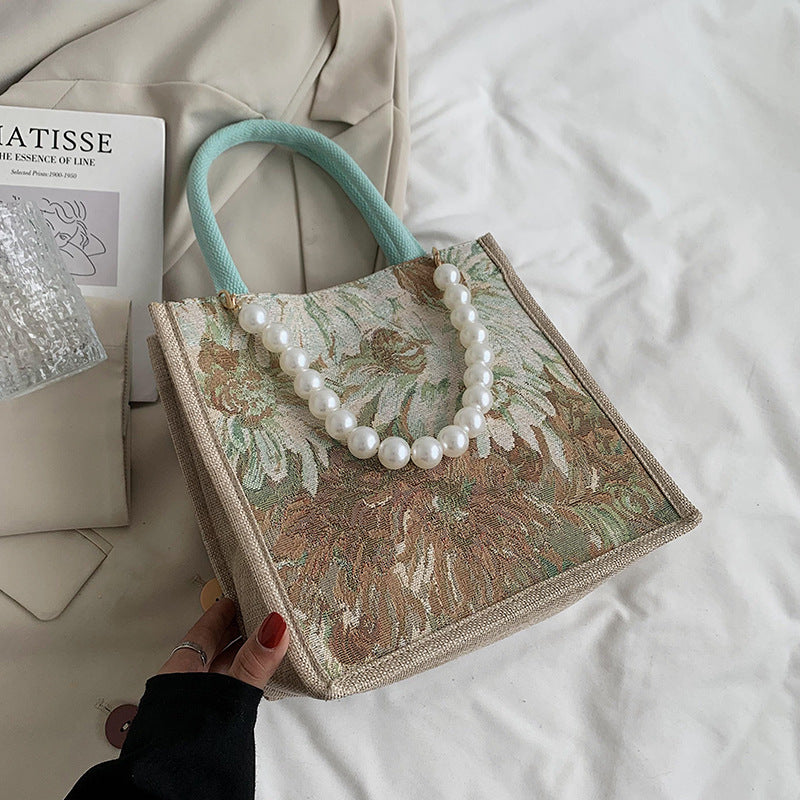 Summer Large Capacity Totes Commuter Portable Handbags