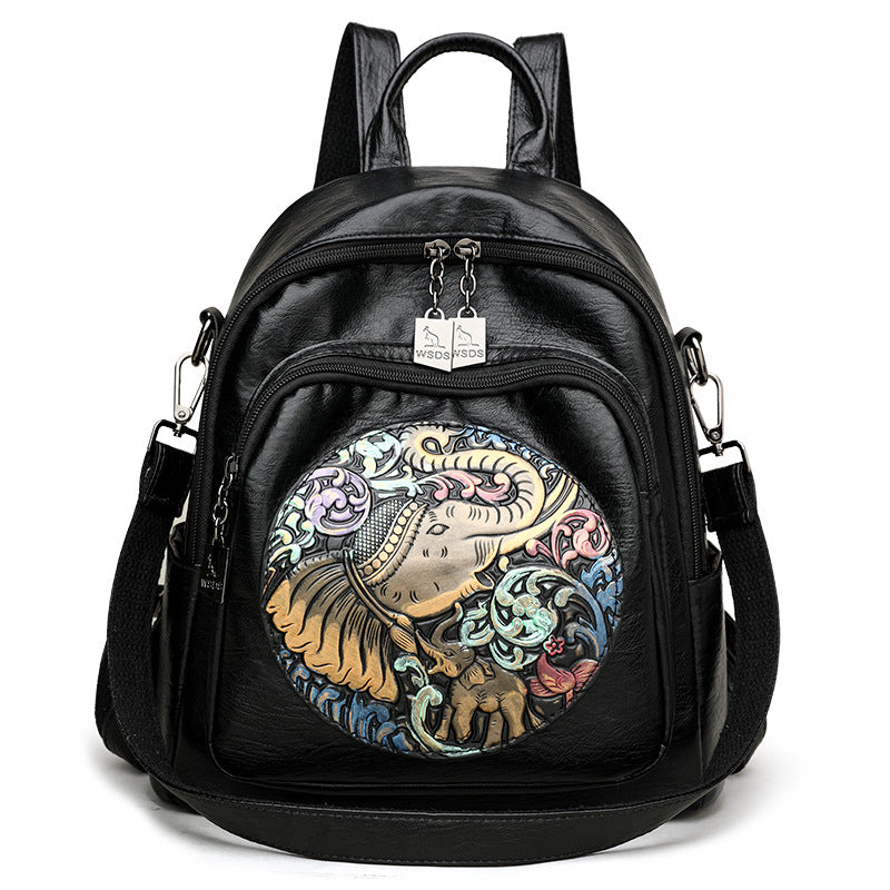 Live Broadcast Popular Chinese Style Embroidery Backpacks