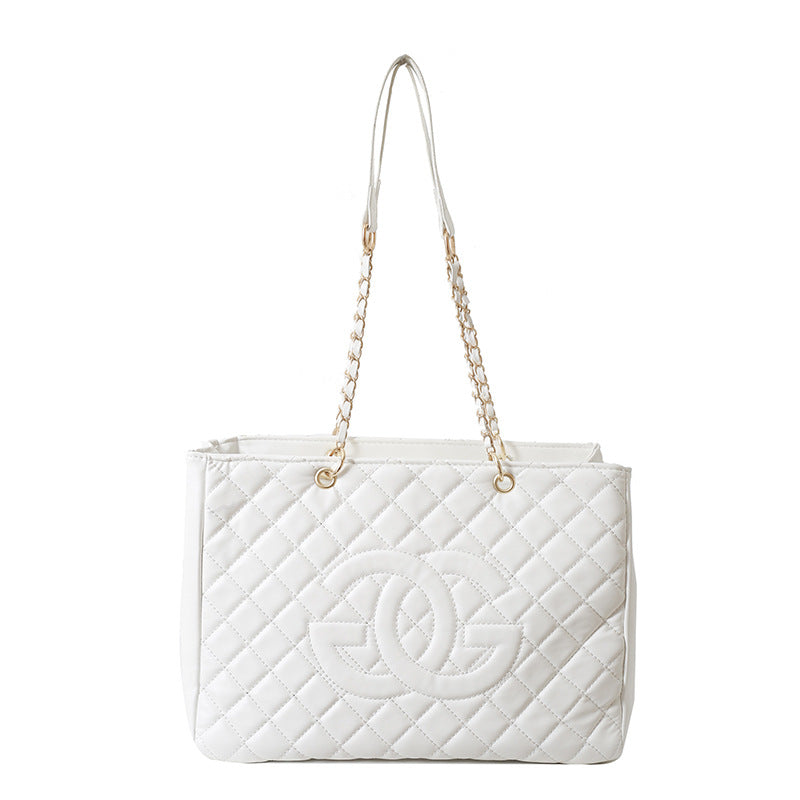 Women's Fashion Letter Tote Large Capacity Chain Trendy Crossbody Bags