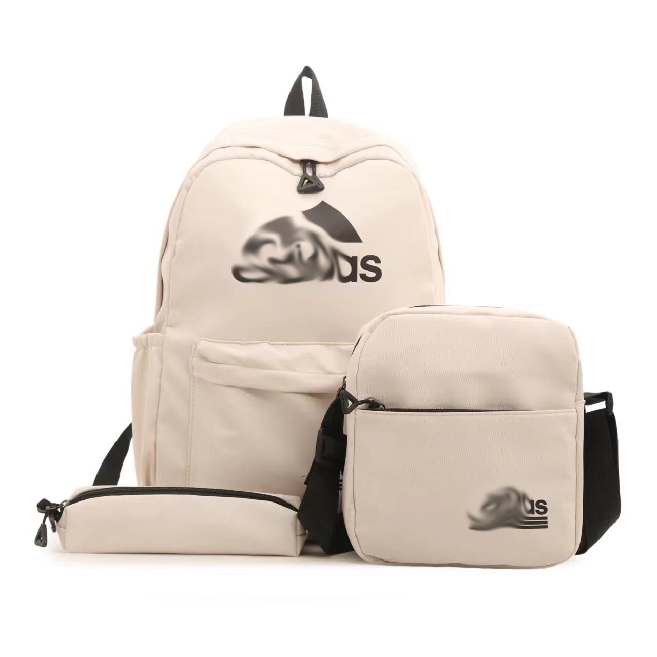 Fashion Trendy Large Capacity Three-piece Leisure Backpacks