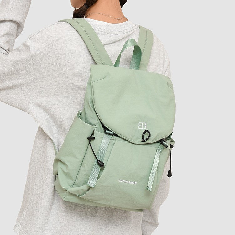 Solid Color Storage Korean Style Simple Tide Backpacks