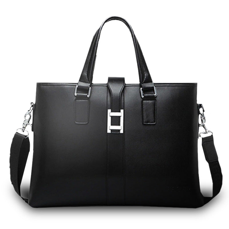 Men's Classic Business Meeting Bidding Tote Commuter Men's Messenger Bags
