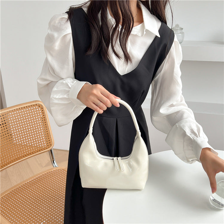 Women's Leather High Sense Fashion Tote Niche Handbags
