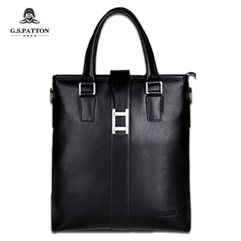 Men's Classic Business Meeting Bidding Tote Commuter Men's Messenger Bags
