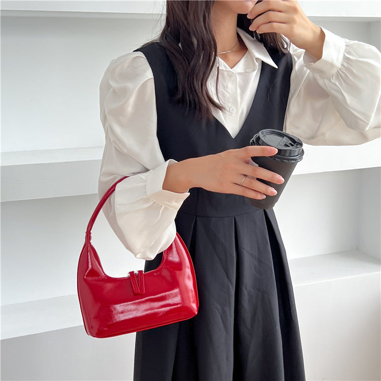 Women's Leather High Sense Fashion Tote Niche Handbags